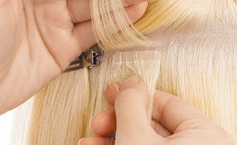 Наращивание натуральных волос немецкий метод