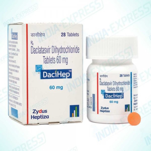 DaciHep при лечении гепатита с быстрой доставкой от компании Индия Экспресс